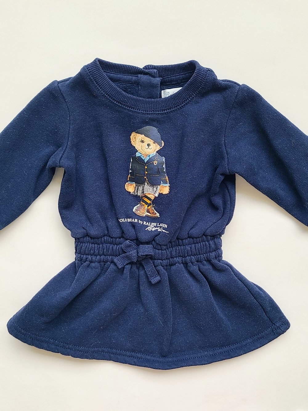 Ralph Lauren Navy Polo Bear Dress